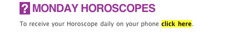 Get Your Horoscopes Sent To Your Phone!
